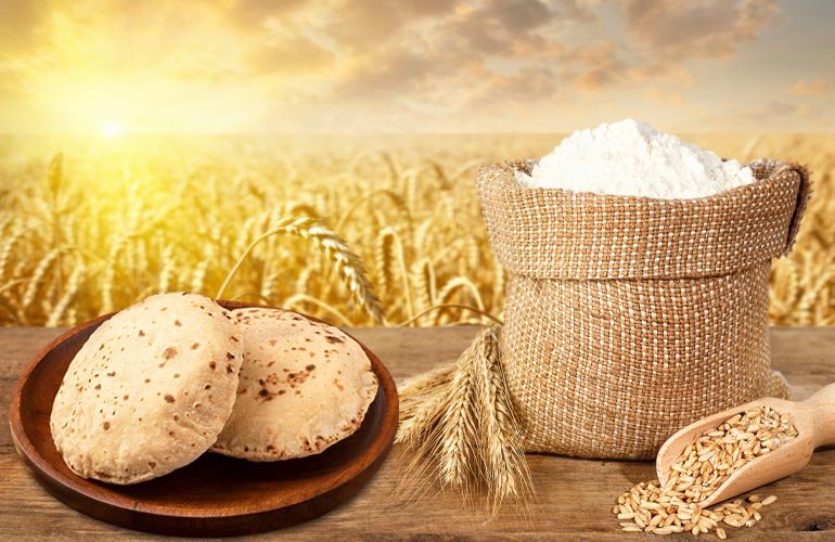 Pure Chakki Atta and Fresh Grains